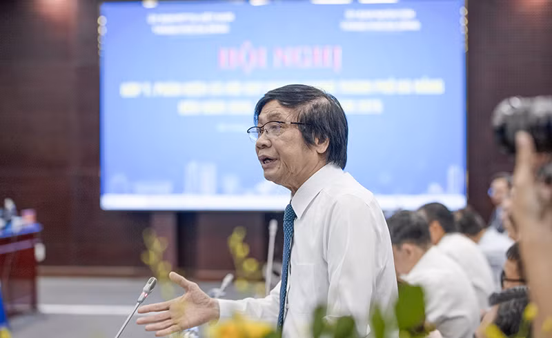 KTS Trần Ngọc Chính, Chủ tịch hội Quy hoạch phát triển đô thị Việt Nam ý kiến tại Hội nghị góp ý, phản biện xã hội đối với Quy hoạch chung TP Đà Nẵng đến năm 2050, tầm nhìn đến năm 2075.