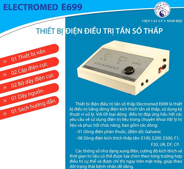 Thiết bị điện điều trị tần số thấp Thiết bị điện điều trị tần số thấp