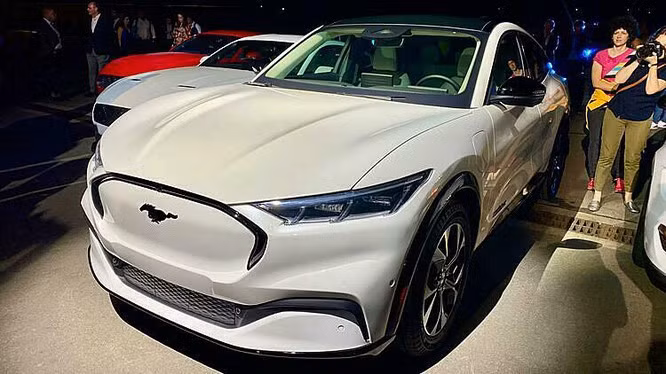 Ford Mustang Mach-E, SUV chạy điện ra mắt tại Mỹ. Ảnh: Quartz