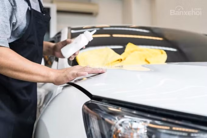 Nếu chủ xe biết cách chăm sóc sẽ giúp cho màu sơn xe luôn được bền đẹp theo thời gian. Ảnh BD Nếu chủ xe biết cách chăm sóc sẽ giúp cho màu sơn xe luôn được bền đẹp theo thời gian. Ảnh BD