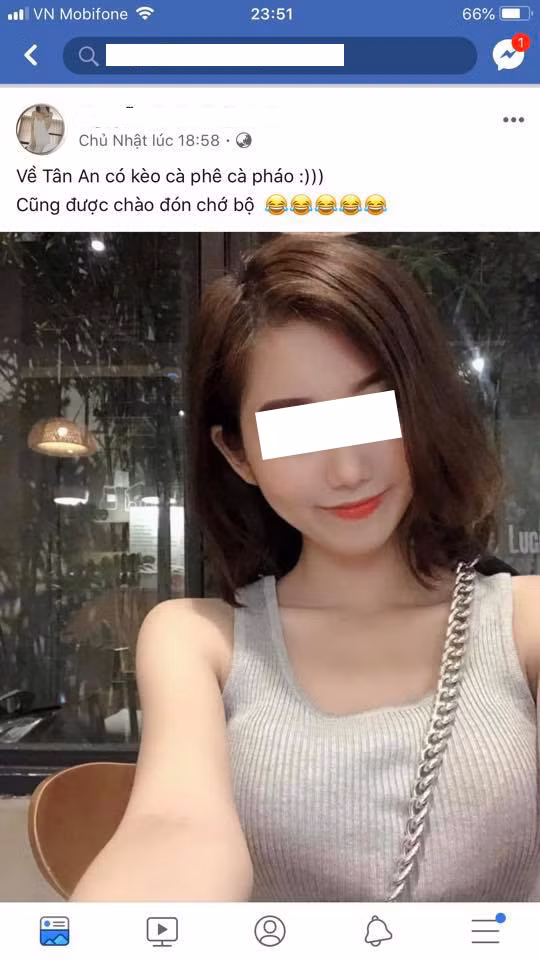 Hình ảnh cô gái lừa đảo được anh Khang Nguyễn chia sẻ trên mạng Hình ảnh cô gái lừa đảo được anh Khang Nguyễn chia sẻ trên mạng