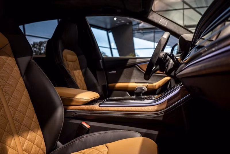 Nội thất bên trong của Audi Q8 Nội thất bên trong của Audi Q8
