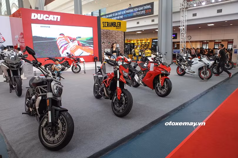 Triển lãm năm nay sẽ không có sự tham dự của thương hiệu mô-tô Ý - Ducati Triển lãm năm nay sẽ không có sự tham dự của thương hiệu mô-tô Ý - Ducati