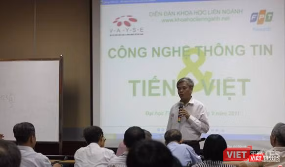 Ngành ngôn ngữ học Việt Nam dường như "đứng ngoài cuộc" trước những sự vận động của công nghệ thông tin suốt nhiều năm qua Ngành ngôn ngữ học Việt Nam dường như "đứng ngoài cuộc" trước những sự vận động của công nghệ thông tin suốt nhiều năm qua