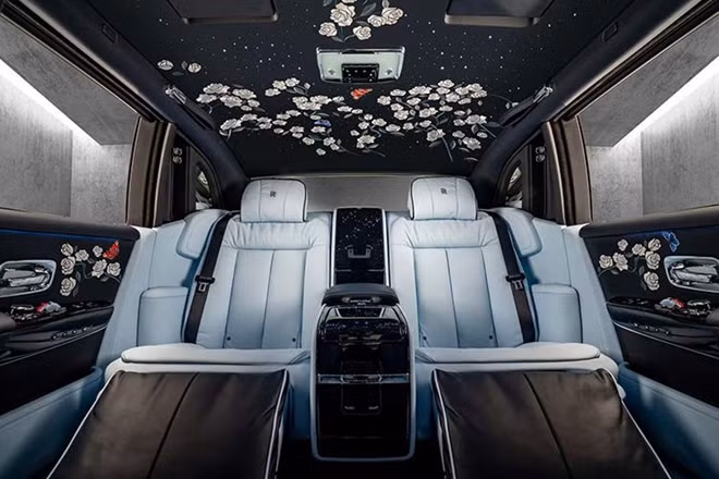 Chiếc xe được lấy ý tưởng thiết kế từ hoa hồng