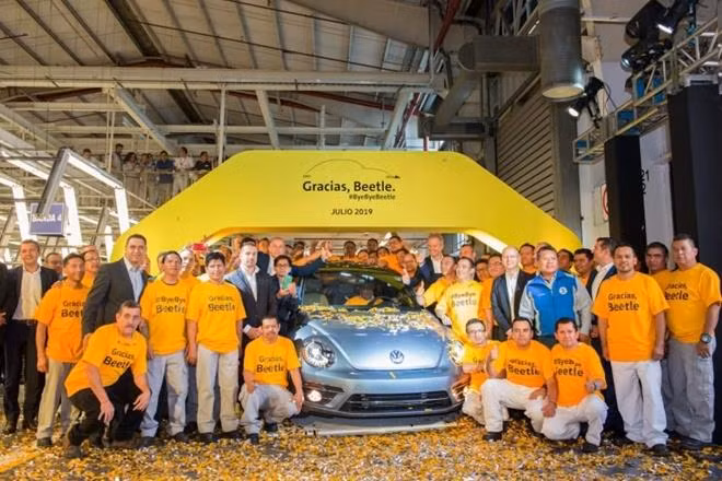 Chiếc Beetle cuối cùng được lưu giữ trong bảo tàng Chiếc Beetle cuối cùng được lưu giữ trong bảo tàng