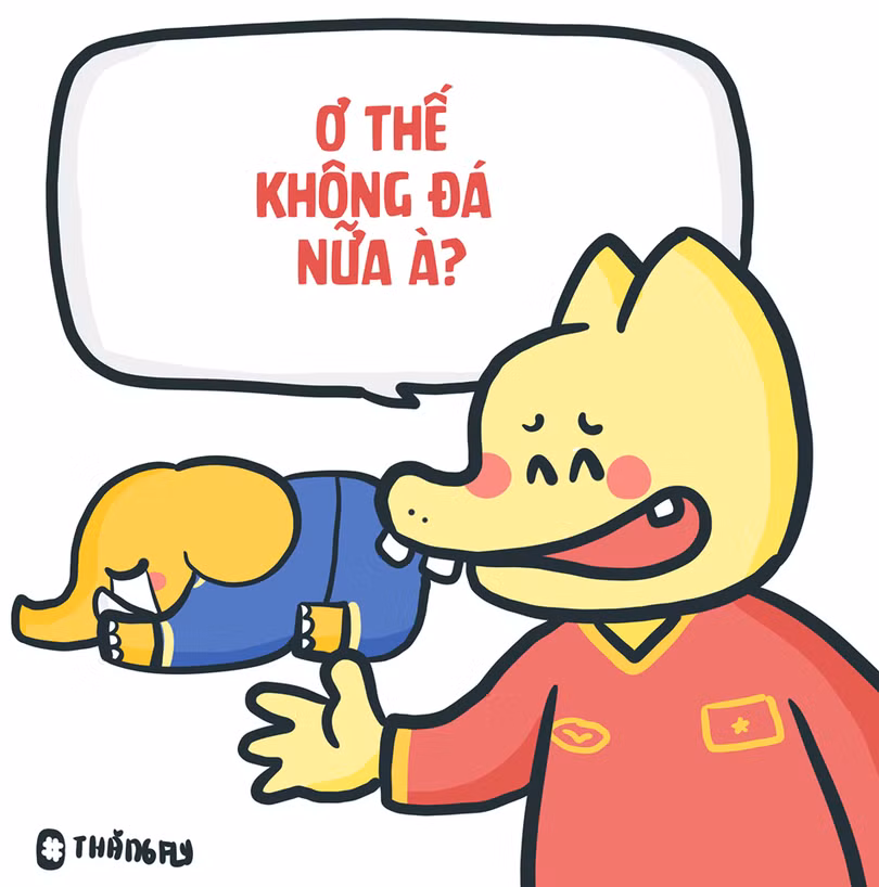 Voi chiến đã gục ngã phải về nước, Rồng Vàng Việt Nam tiếp tục cuộc phiêu lưu (ảnh: Thăng Fly) Voi chiến đã gục ngã phải về nước, Rồng Vàng Việt Nam tiếp tục cuộc phiêu lưu (ảnh: Thăng Fly)