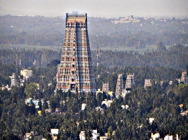 Đền Sri Ranganathaswamy (Ảnh: xukachan.com)