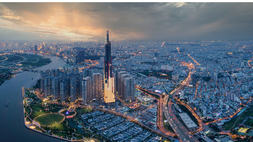 Diện mạo đô thị TP.HCM ngày nay.