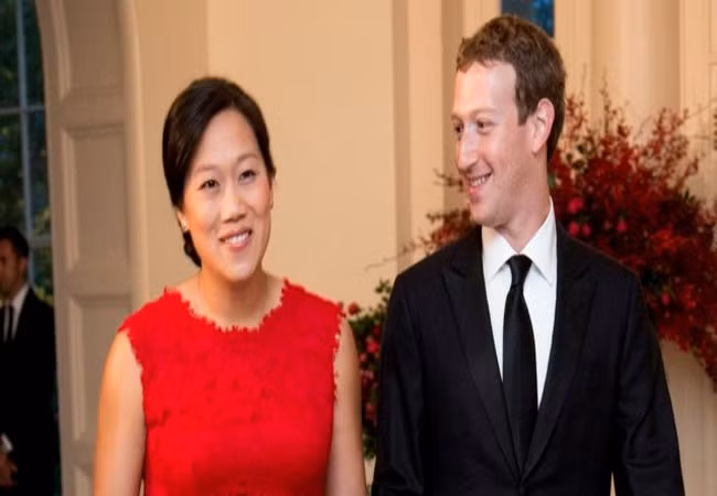 Vợ chồng CEO Mark Zuckerberg (ẢNh AP)