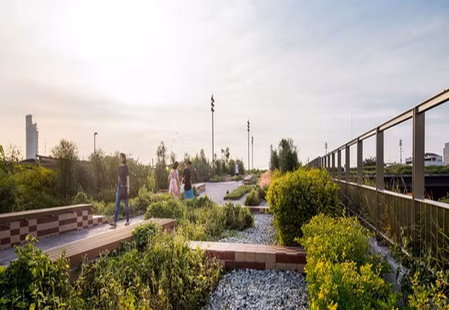 Công viên CU Park, Băng Cốc (Ảnh Landprocess)