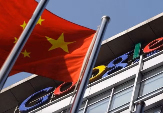 Trụ sở Google tại Bắc Kinh, Trung Quốc (Ảnh Reuters)