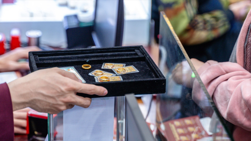 Giá vàng đi ngang. Ảnh: Đình Huy.