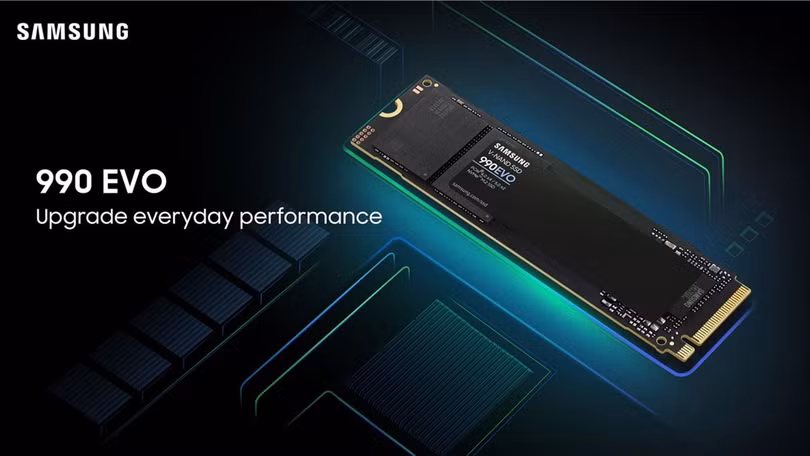 Samsung SSD 990 EVO ra mắt với tốc độ đọc 5000MB/S