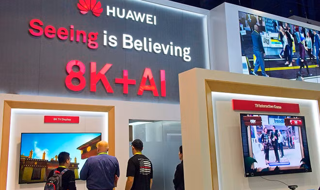 Huawei liệu có thành công với chiến lược sản xuất TV 8K 5G đầu tiên thế giới? ẢNH: TECHSPOT