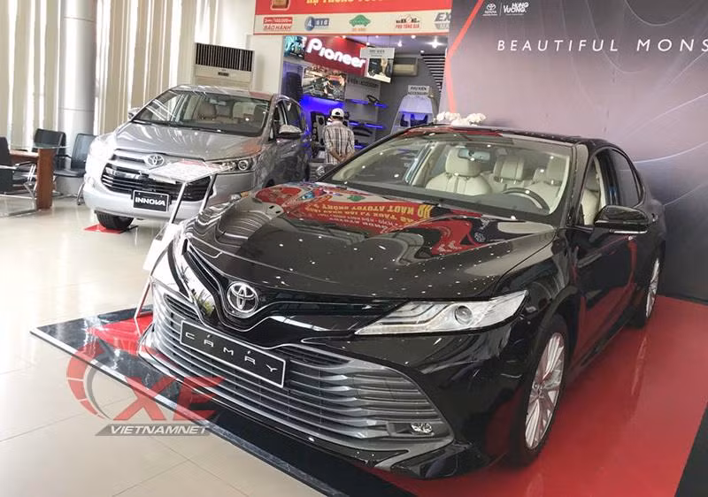 Toyota Camry 2019 ra mắt cuối tháng 4 vừa qua nên chưa đóng góp được nhiều doanh số cho Toyota