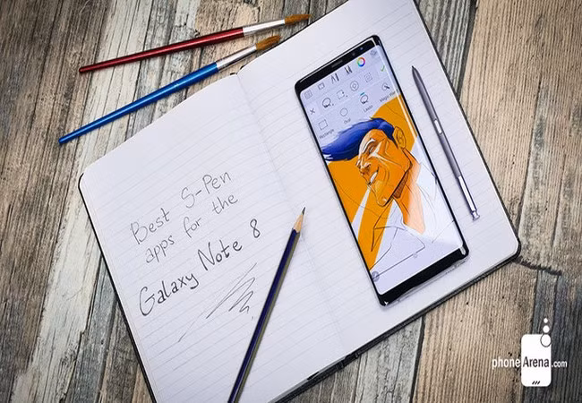 Bút S-Pen là một tính năng nổi bật của dòng Galaxy Note (ảnh: Phone Arena)
