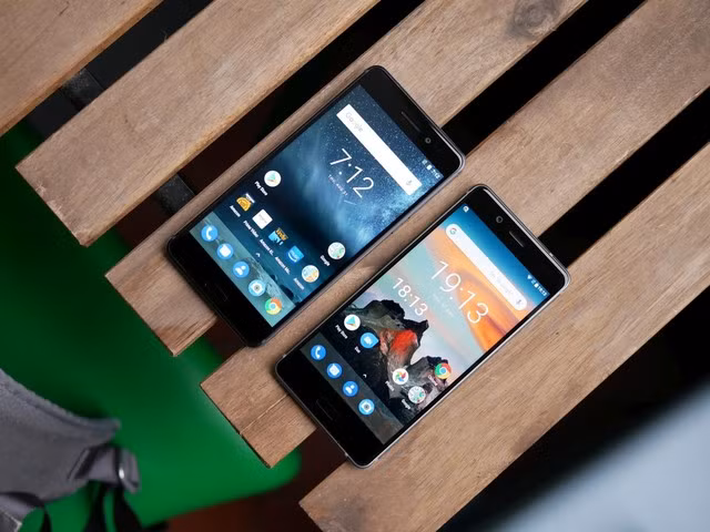 Nokia 6 và Nokia 8 (ảnh: Phone Arena)
