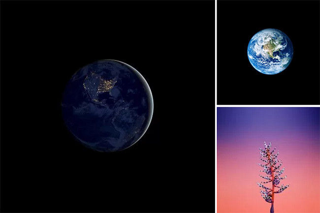 Đây chính là các hình nền của iPhone X, mời bạn tải về ảnh 1