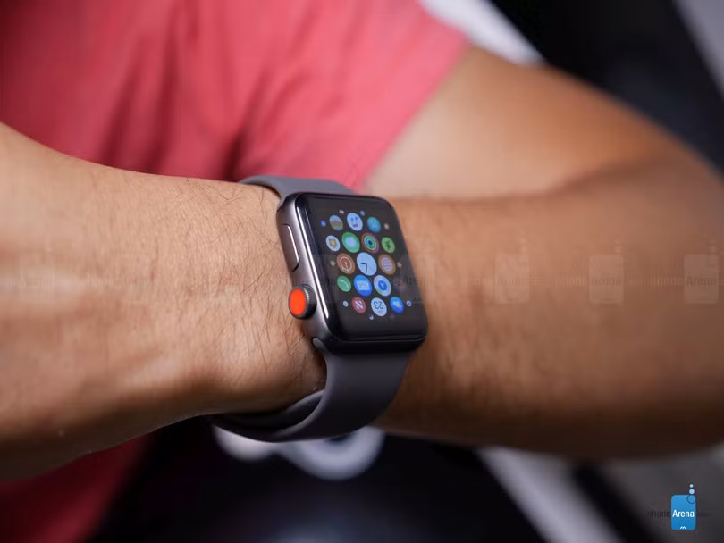 Mở hộp đồng hồ thông minh Apple Watch 3 ảnh 8
