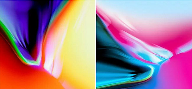 Đây chính là các hình nền của iPhone X, mời bạn tải về ảnh 3