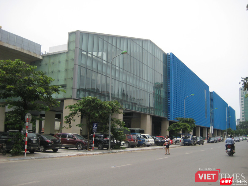 Nhà ga đầu mối Cát Linh - điểm đầu của tuyến đường sắt trên cao Cát Linh - Hà Đông