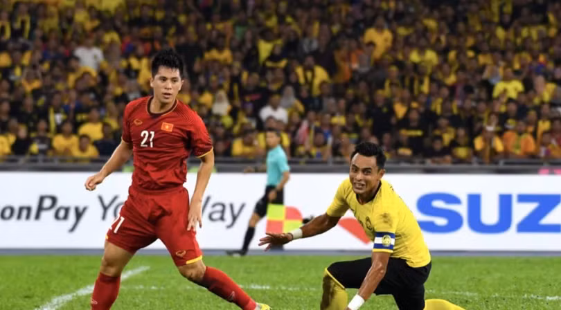 Việt Nam và Malaysia đã cống hiến một trận cầu hay (ảnh: Fox Sport)