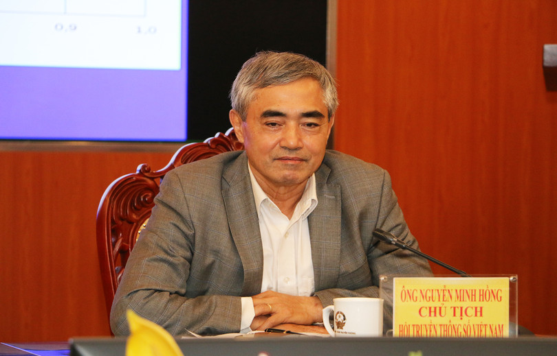 TS. Nguyễn Minh Hồng – Chủ tịch Hội Truyền thông số Việt Nam.
