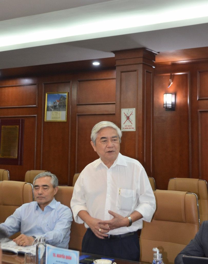 Tiến sĩ Nguyễn Quân - Chủ tịch Hội Tự động hóa Việt Nam (ảnh: Bảo Hà) Tiến sĩ Nguyễn Quân - Chủ tịch Hội Tự động hóa Việt Nam (ảnh: Bảo Hà)