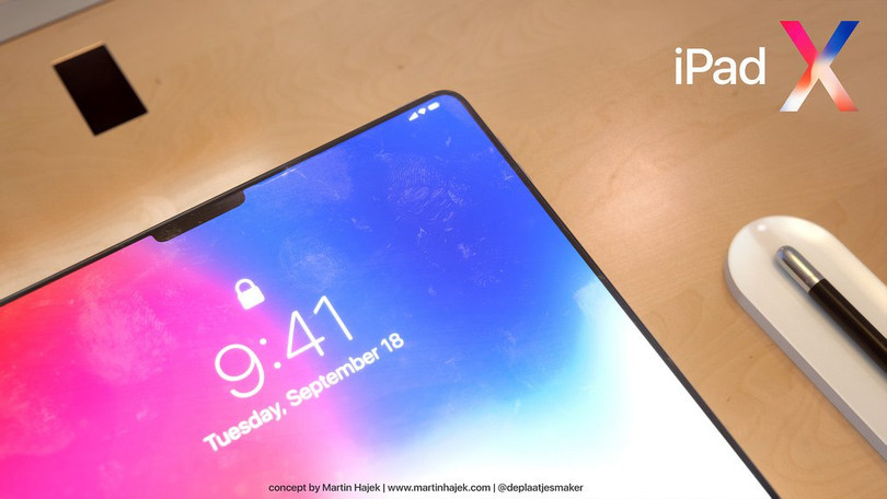 Lộ diện hình ảnh iPad X: tai thỏ, màn hình vô cực ảnh 3