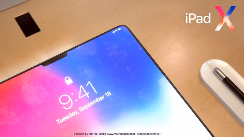 Lộ diện hình ảnh iPad X: tai thỏ, màn hình vô cực ảnh 3