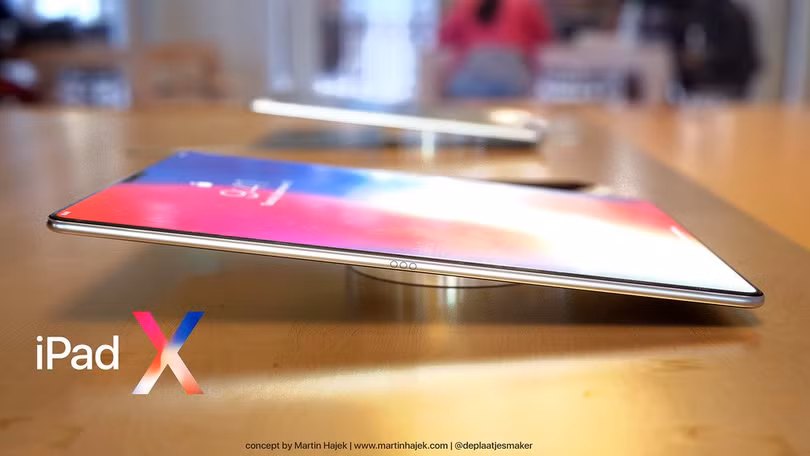 Lộ diện hình ảnh iPad X: tai thỏ, màn hình vô cực ảnh 2
