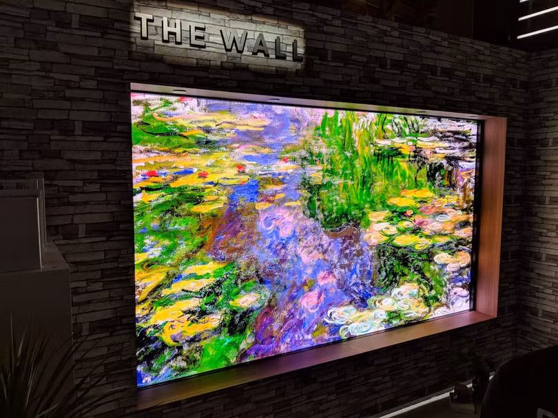 Khám phá tivi “Bức tường” rộng 146 inch của Samsung ảnh 1