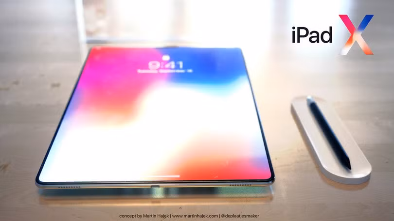 Lộ diện hình ảnh iPad X: tai thỏ, màn hình vô cực ảnh 7