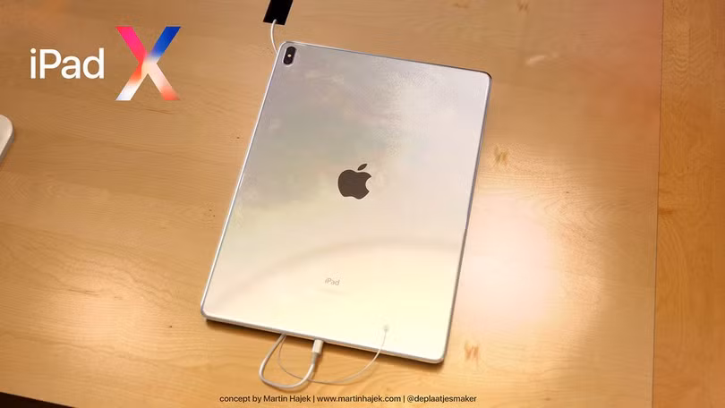 Lộ diện hình ảnh iPad X: tai thỏ, màn hình vô cực ảnh 1