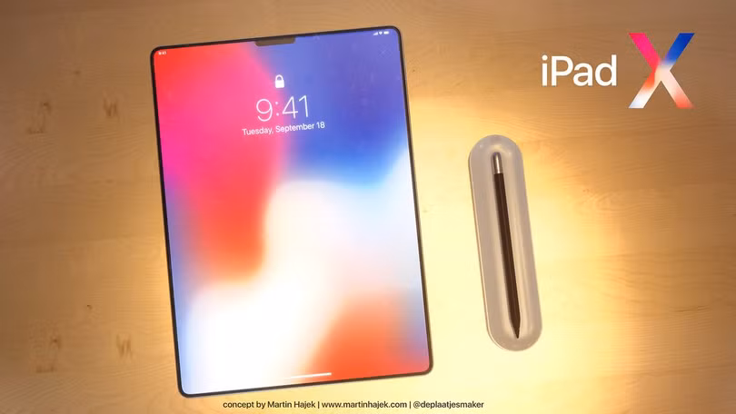 iPad X (ảnh Martin Hazek)