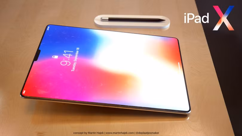 Lộ diện hình ảnh iPad X: tai thỏ, màn hình vô cực ảnh 6