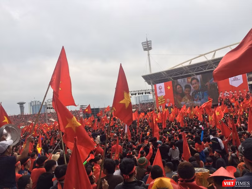 Không khí trận bóng lịch sử của U23 Việt Nam: Chút tiếc nuối phút cuối ảnh 29