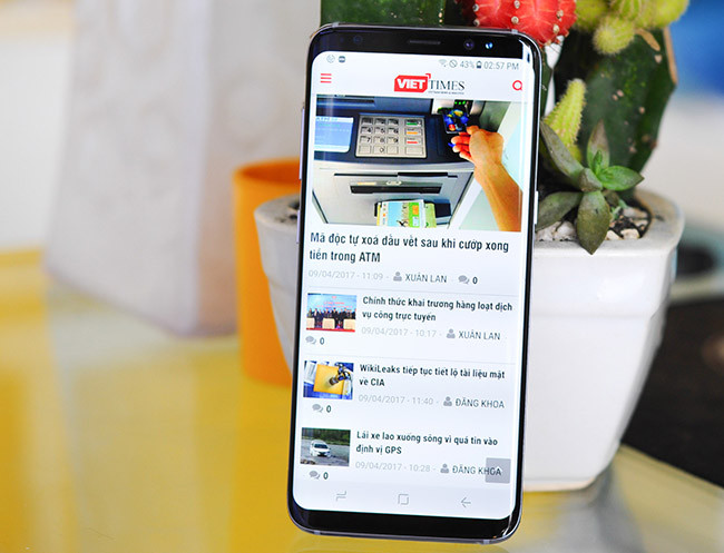 Galaxy S8 đã có mặt tại Việt Nam từ tối 8/4