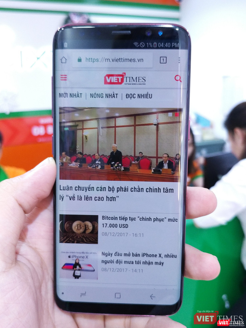 Phiên bản Galaxy S8 màu độc, lạ, xuất hiện tại Việt Nam ảnh 2