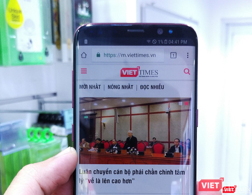 Phiên bản Galaxy S8 màu độc, lạ, xuất hiện tại Việt Nam ảnh 8