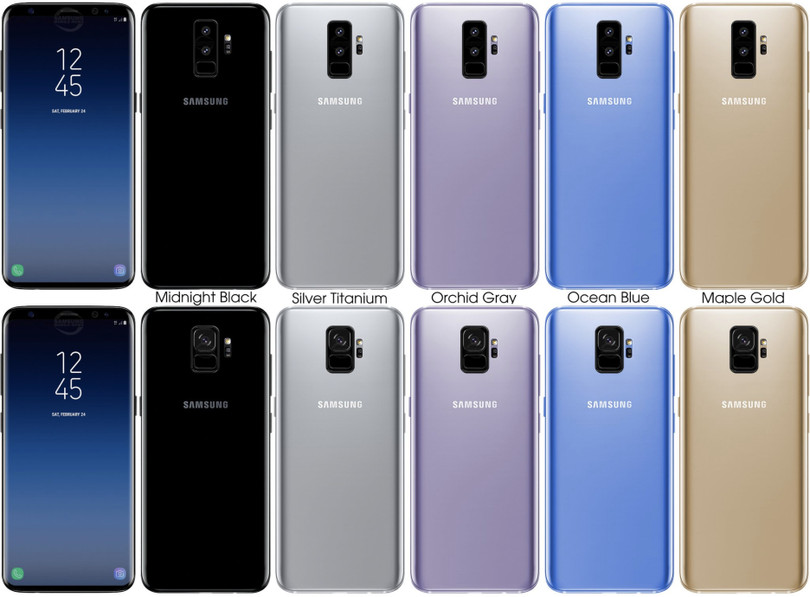 Đây chính là thiết kế của Galaxy S9 và S9+ ảnh 1