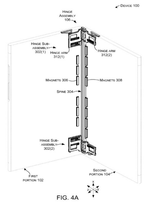 Bằng sáng chế hé lộ máy tính bảng gập đôi của Microsoft ảnh 1