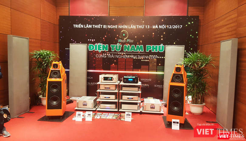 Chiêm ngưỡng những cặp loa tiền tỷ tại Triển lãm nghe nhìn Việt Nam 2017 ảnh 10