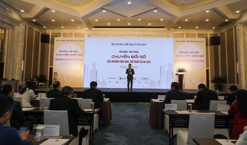 Hội thảo ngày 26/10/2022 của Bộ Văn hoá, Thể thao và Du lịch đã đặt ra vấn đề phải có "kiến trúc sư trưởng chuyển đổi số" Hội thảo ngày 26/10/2022 của Bộ Văn hoá, Thể thao và Du lịch đã đặt ra vấn đề phải có "kiến trúc sư trưởng chuyển đổi số"