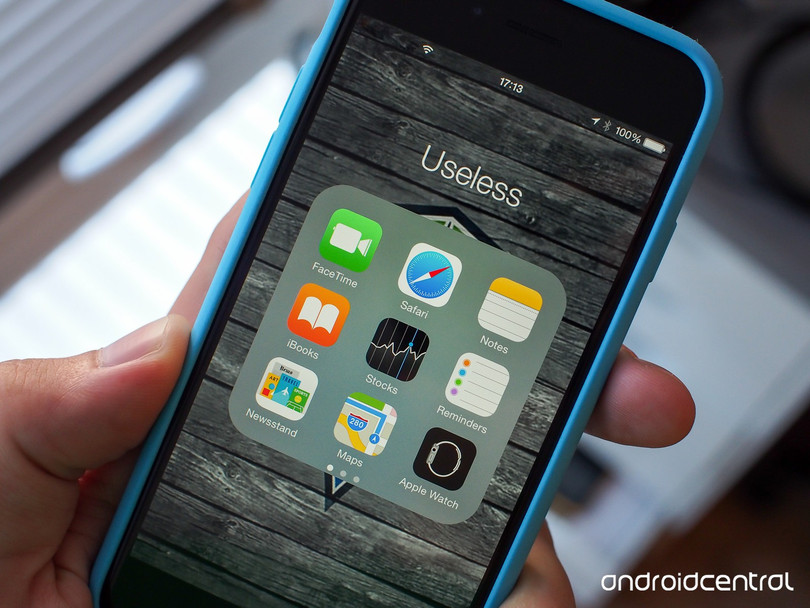Một số ứng dụng ngầm định của iPhone không thực sự hữu ích, hoặc không tốt bằng ứng dụng của bên thứ ba (ảnh: Android Central)