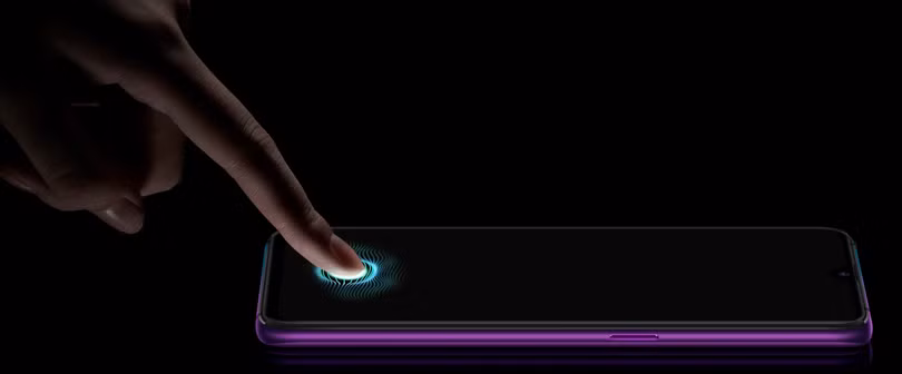 Máy quét vân tay nhúng trong màn hình