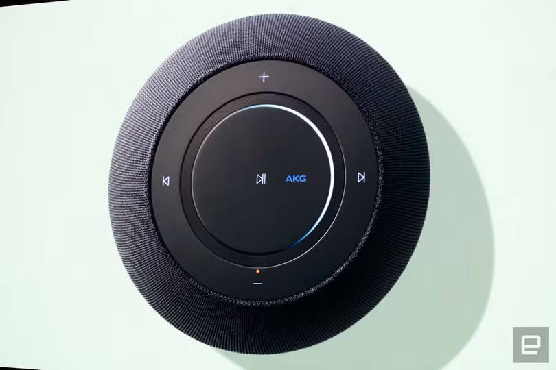 Đỉnh của Galaxy Home (ảnh: Engadget)