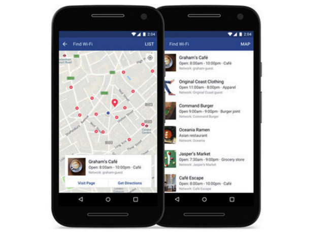 Tính năng tìm điểm phát wifi của Facebook đã được mở rộng ở tất cả các quốc gia