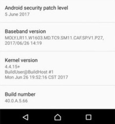 Xperia XA1 và XA1 Ultra được cập nhật “miếng vá” bảo mật ảnh 1